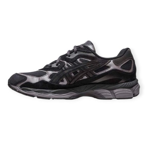 נעל ASICS מידות 40-46.5 לגברים בגוון אפור-שחור - מבט נוסף