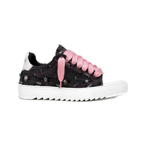 סניקרס NUMERIS PINK DENIM מידות 40-46 לגברים - מבט צד