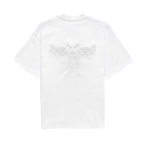 חולצה AINKER לבנה מידות XS-XXL לגברים בגוון לבן - מבט צד