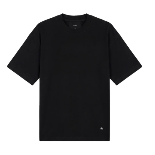 חולצה AINKER שחורה מידות XS-XXL לגברים בגוון שחור עם תווית