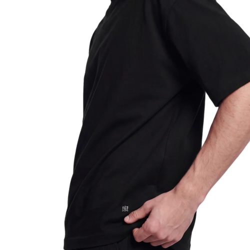 חולצה AINKER שחורה מידות XS-XXL לגברים בגוון שחור עם תווית - מבט נוסף