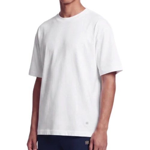 חולצה AINKER לבנה מידות XS-XXL לגברים בגוון לבן עם תווית - מבט נוסף