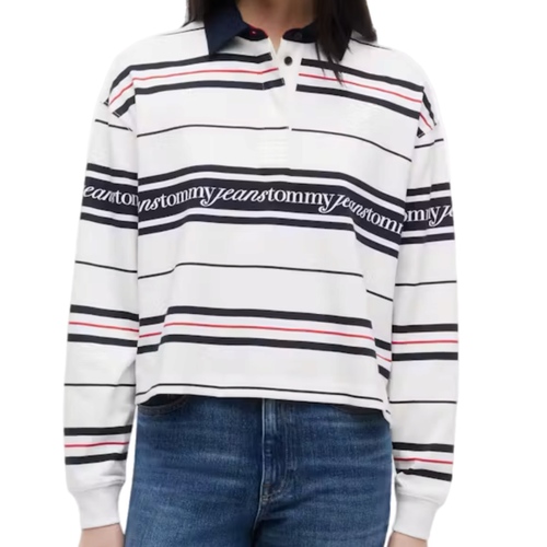סוויטשרט TOMMY JEANS מידות XS-M לנשים - מבט צד