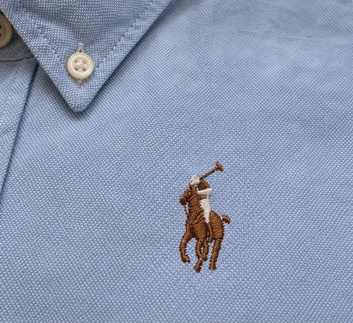 חולצה POLO RALPH LAUREN מידות 2-20 לילדים בגוון תכלת - מכופתרת - מבט נוסף