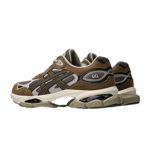 נעל ASICS מידות 40-46.5 לגברים בגוון חום - תקריב