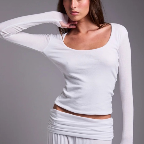 חולצה OPEN BACK לבנה NURIT KIMHI מידות S-L לנשים