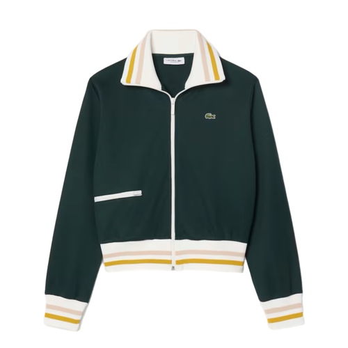 סוויטשירט LACOSTE מידות XS-XL לנשים בגוון ירוק