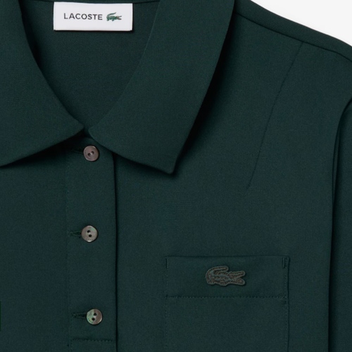שמלה LACOSTE מידות XS-XL לנשים בגוון ירוק - מבט נוסף