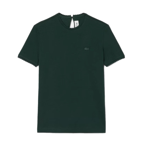 חולצה LACOSTE מידות XS-XL לנשים בגוון ירוק