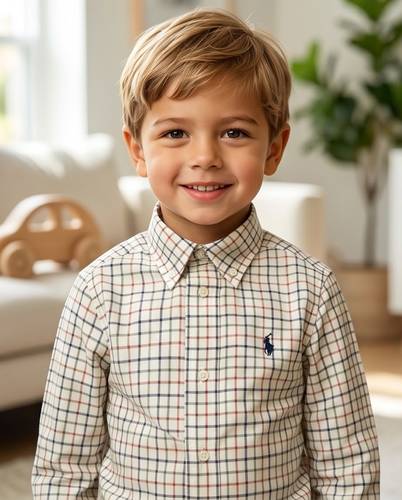 חולצה POLO RALPH LAUREN מידות 2-7 לילדים - מבט צד