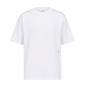 חולצה BALR מידות XS-XXL לגברים בגוון לבן עם כיתוב