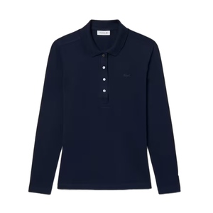 חולצה LACOSTE מידות XS-XL לנשים בגוון כחול