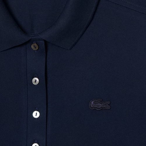 חולצה LACOSTE מידות XS-XL לנשים בגוון כחול - מבט נוסף