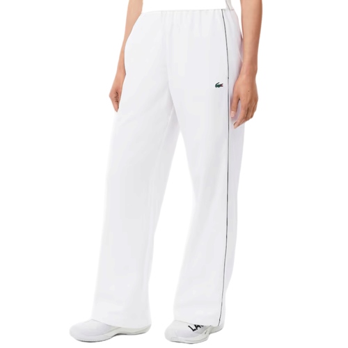 מכנס LACOSTE מידות XS-XL לנשים בגוון לבן - מבט צד