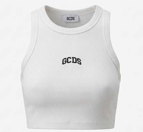 גופיה GCDS לבנה מידות S-L לנשים