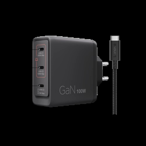 מטען Lenovo Multi-port USB-C 100W GaN 40AW100BEU