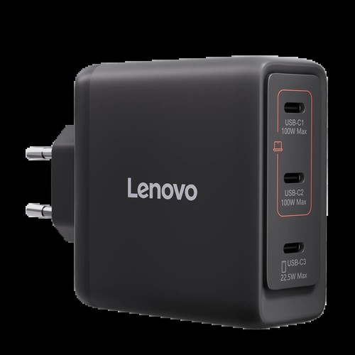 מטען Lenovo Multi-port USB-C 100W GaN 40AW100BEU