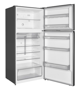 מקרר מקפיא עליון ג'נרל דגם GE64BIX נירוסטה שחורה