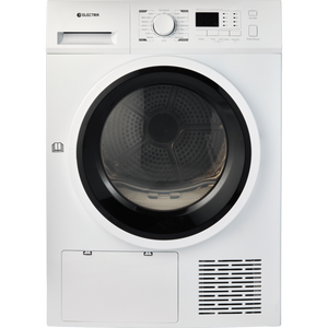 מייבש כביסה 8 ק"ג משאבת חום Heat Pump אלקטרה Electra EL896 - צבע לבן