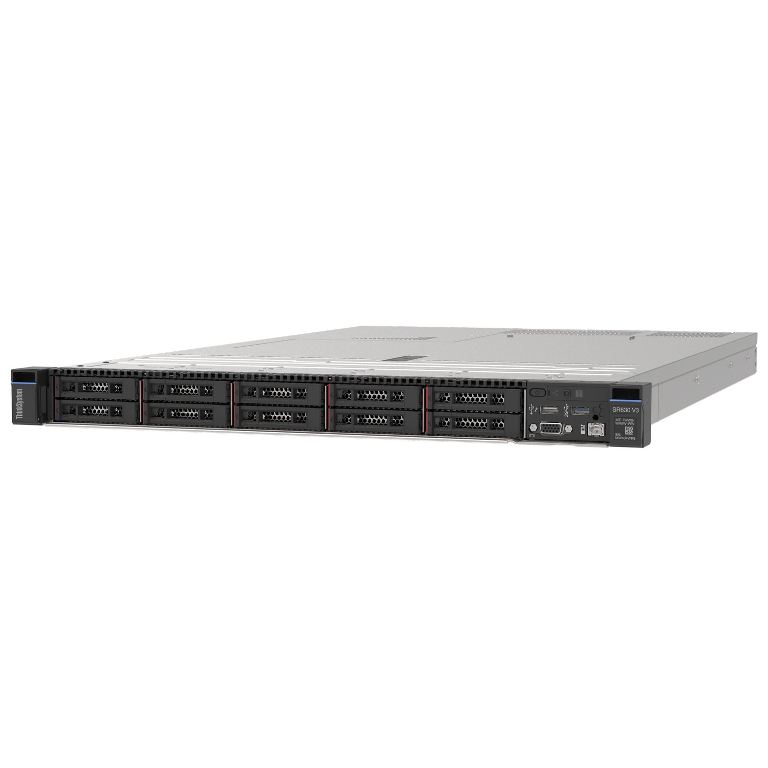 שרת ThinkSystem SR630 V4 7DG9SL9100 | 2x 6520P 24C 2.4GHz | 2x960GB M.2 SATA | 940-8i | 10/25Gbe SFP28 2-port | 2x1300W 