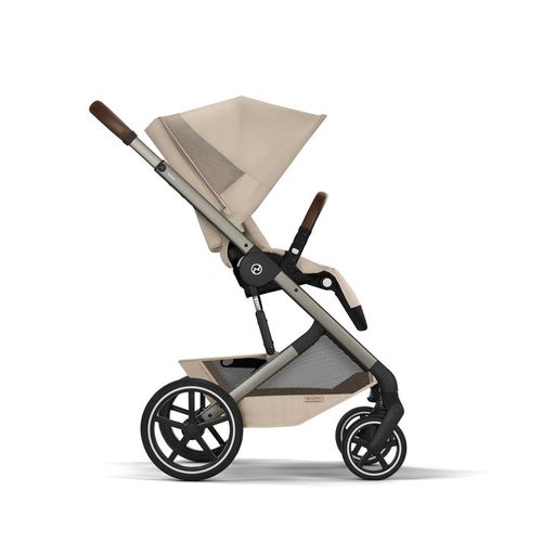 Balios TS6 עגלת תינוק בצבע Almond Beige כולל סלקל