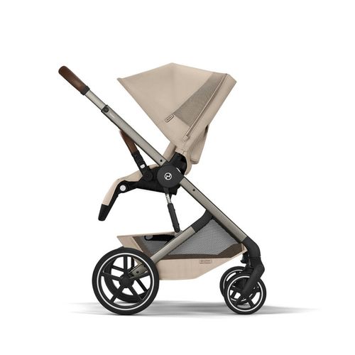 Balios TS6 עגלת תינוק בצבע Almond Beige כולל סלקל
