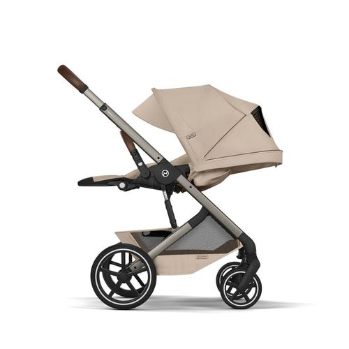 Balios TS6 עגלת תינוק בצבע Almond Beige כולל סלקל