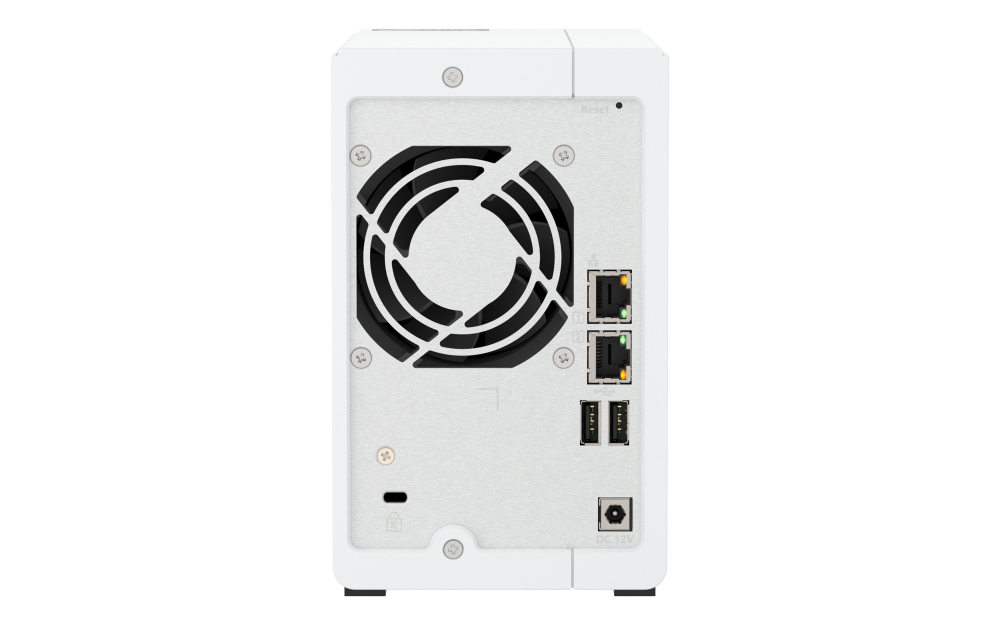 שרת אחסון QNAP TS-216G 4G Quad-Core NVME NAS 2-Bay