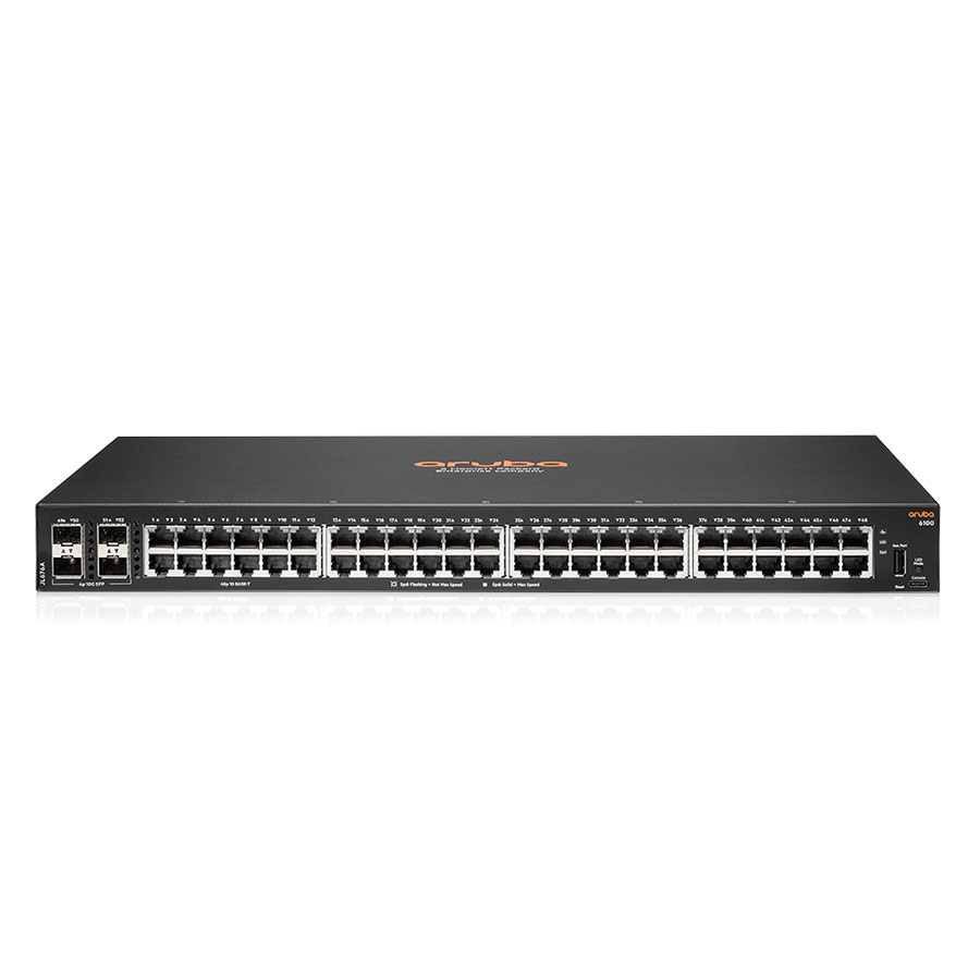 רכיב תקשורת Aruba 6100 48G 4SFP+ Switch JL676A