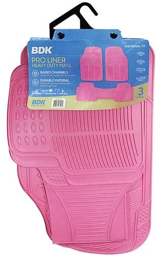 17548 HEAVY DUTY RUBBER MATS | Pink Color