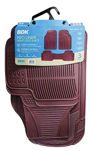 17550 HEAVY DUTY 3Pc RUBBER MATS
