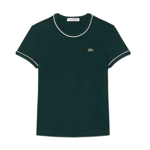 חולצה LACOSTE מידות XS-XL לנשים בגוון ירוק