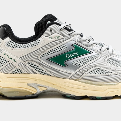 נעל ETONIC מידות 40-46 לגברים בגוון אפור-ירוק - תקריב