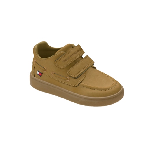 נעל TOMMY HILFIGER מידות 24-29 לילדים בגוון קאמל