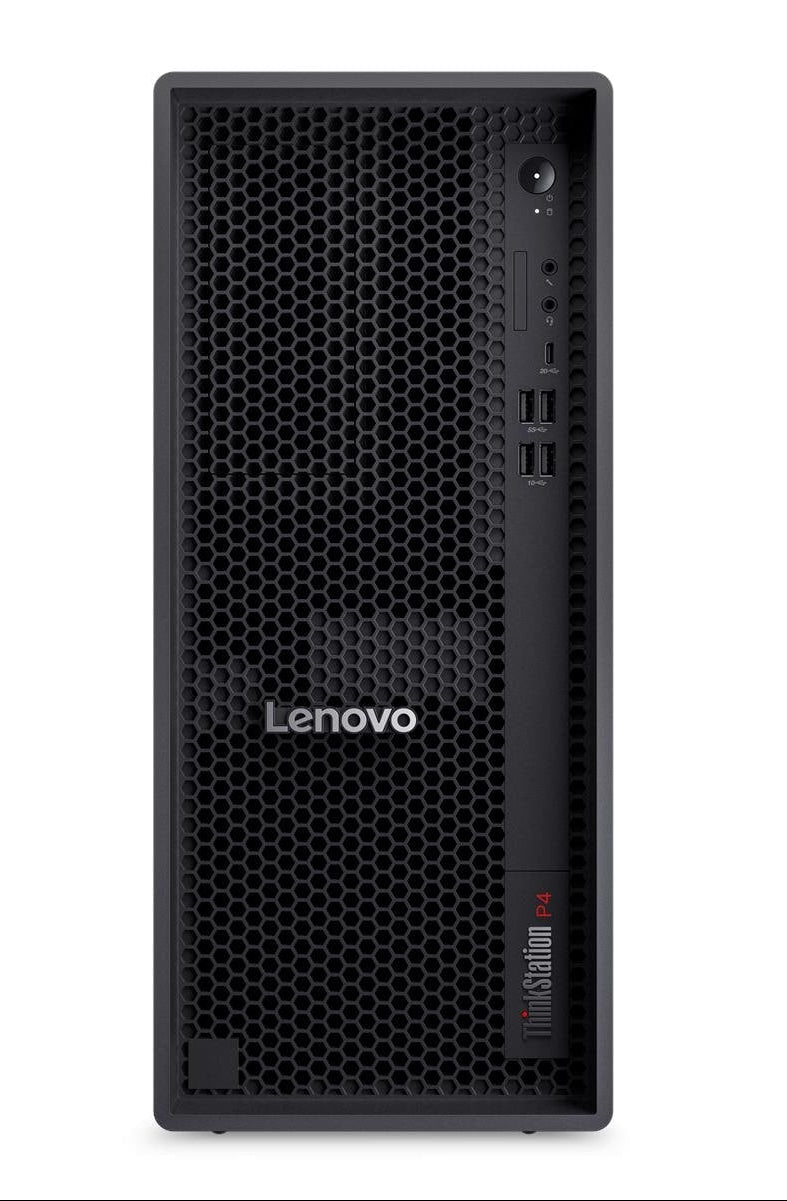 מחשב נייח LENOVO ThinkStation P4 Ryzen 9-9965|32GB|1TB|W11P|RTX4000|3YR 30KN0020IV
