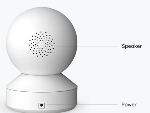 מצלמת אבטחה ביתית Reolink E1 V2 4MP Wi-Fi עם זום אופטי 3X סיבוב 355° וראיית לילה