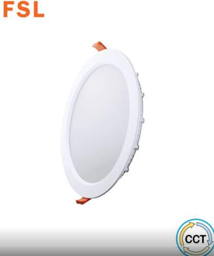 פאנל שקוע עגול LED 15W עם שינוי גוון CCT מבית FSL