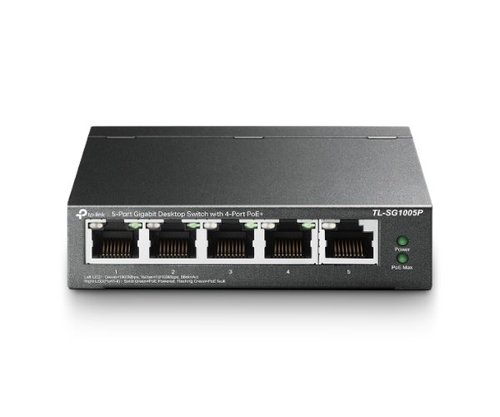 מתג | TP-Link TL-SG1005P 5xGigabit 4xPoE Total | 65W