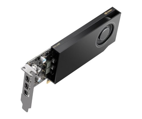 כרטיס מסך | NVIDIA Quadro A400 | 4GB Ray Tracing 4 X mini-DP