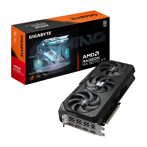 כרטיס מסך | Gigabyte RX9070 XT Gaming OC | 16GB PCI-E 5.0