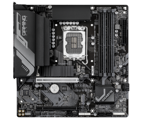 לוח | Gigabyte B760M GAMING X | DDR4 Gen 5 PCIE5.0 | Micro-ATX | LGA1700
