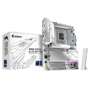 לוח למעבד דור | 15 Gigabyte B860 A ELITE WIFI7 ICE | ATX | 2.5GB LAN
