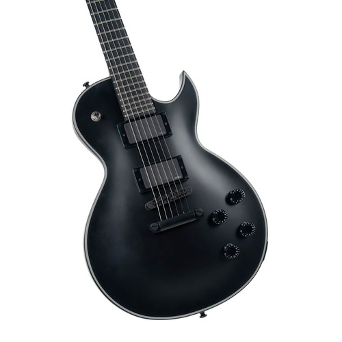 גיטרה חשמלית 2 המבקר CORT CR300MT BKS Black Satin SET NEC