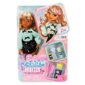ברבי - בובת שיער סטייל ואביזרי עיצוב מגניבים - BARBIE JGG3699934