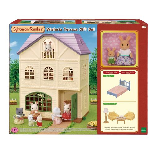משפחת סילבניאן - בית ויסטריה עם מרפסת - Sylvanian Families 5728