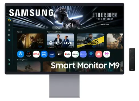 מסך מחשב Samsung Vision AI M90SF S32FM900SM 4K