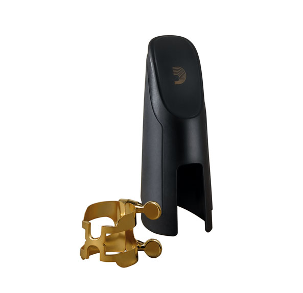 Rico HAS1G Gold Alto Sax Ligature and Cap