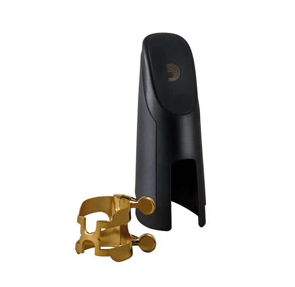 Rico HCL1G Gold Clarinet Ligature and Cap