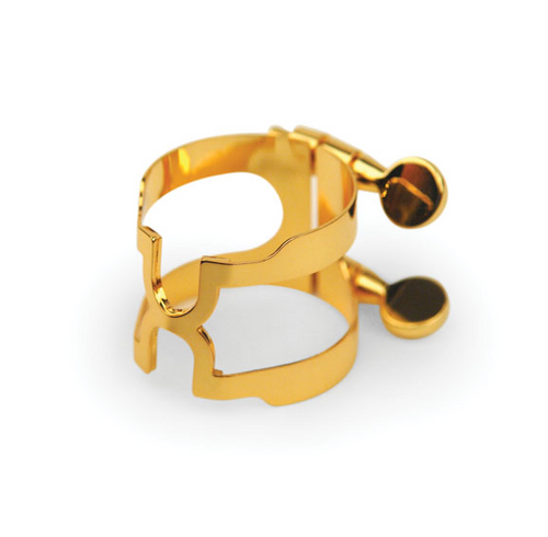זוית נוספת Rico H-Ligature & Cap - Bb Clarinet - Gold