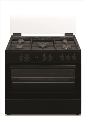 תנור משולב כיריים גז 90 סמ PR9060BL שחור LACASA